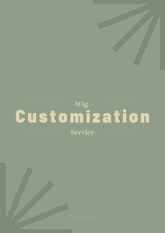 Wig customization